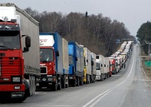 Na wjeździe do Rosji stoi 1555 ciężarówek